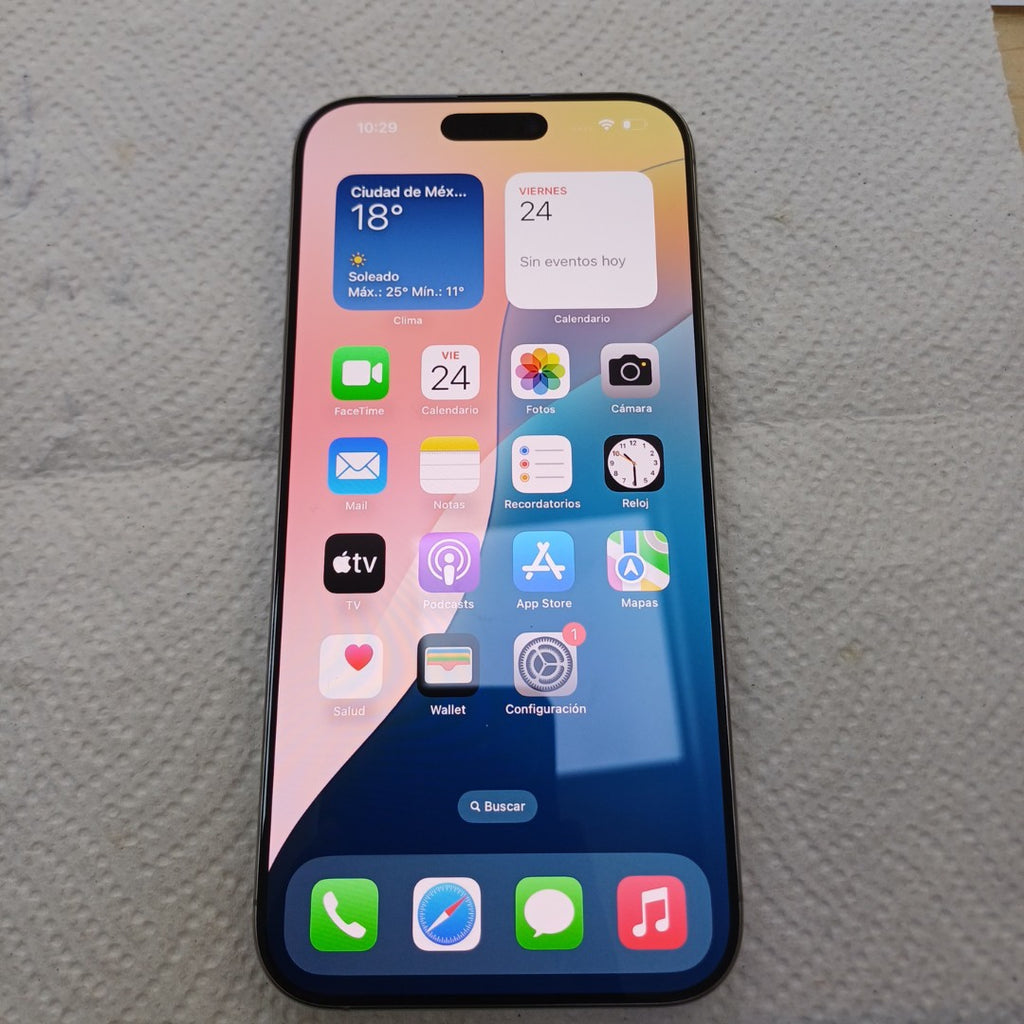 CELULAR APPLE IPHONE 16 PRO MAX A3295 (2024) 512 GB 8 GB RAM (SEMINUEVO)