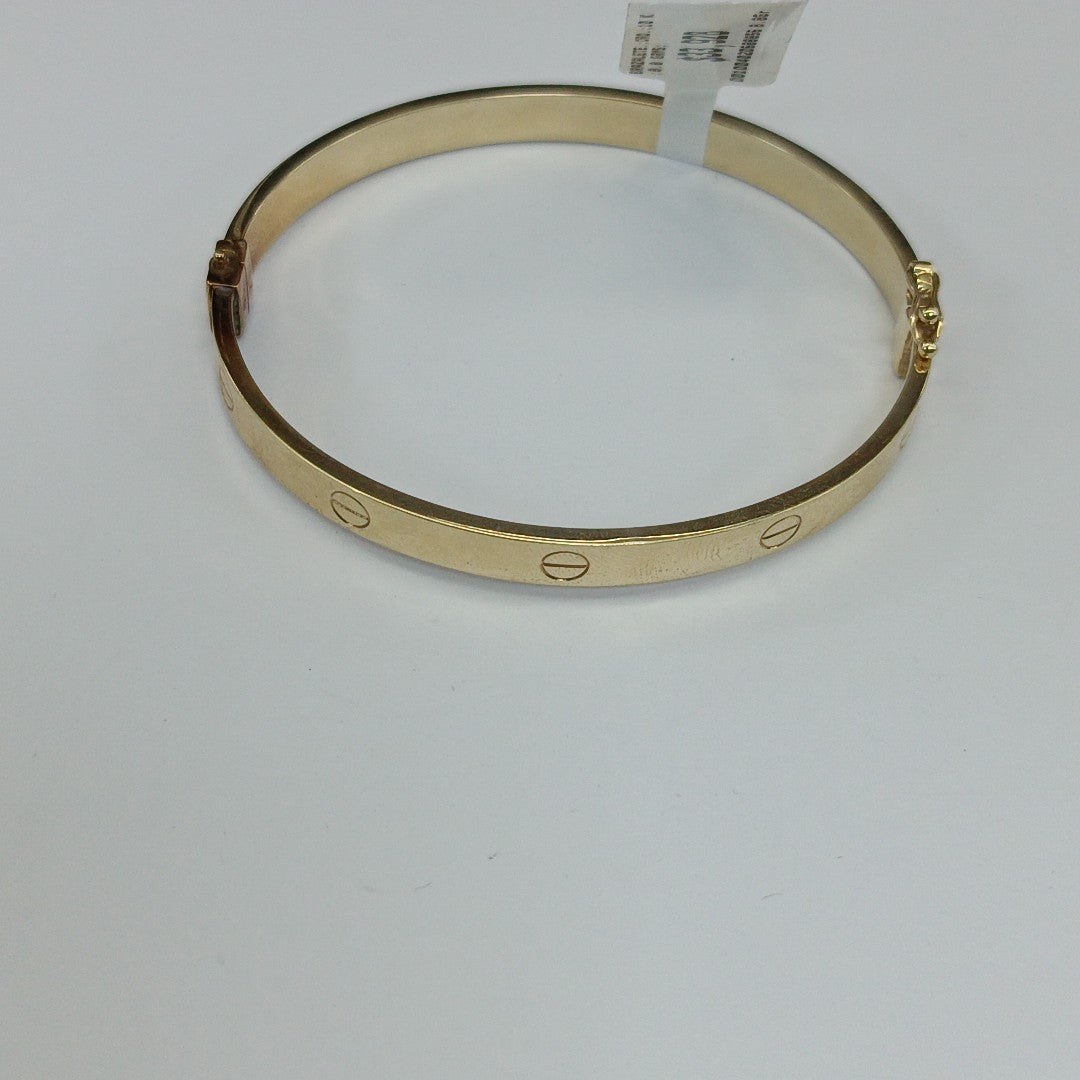 BRAZALETE. ORO. 10 K 8.8 GRMS (SEMINUEVO)
