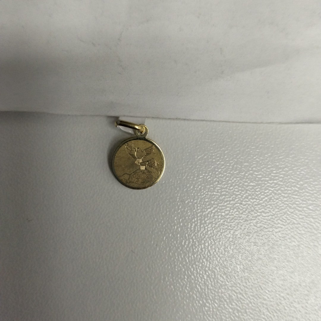 10433REL00000B459 FRD5 MEDALLA DE BAUTIZO MINI ORO 14K 0.5GRS (NUEVO)