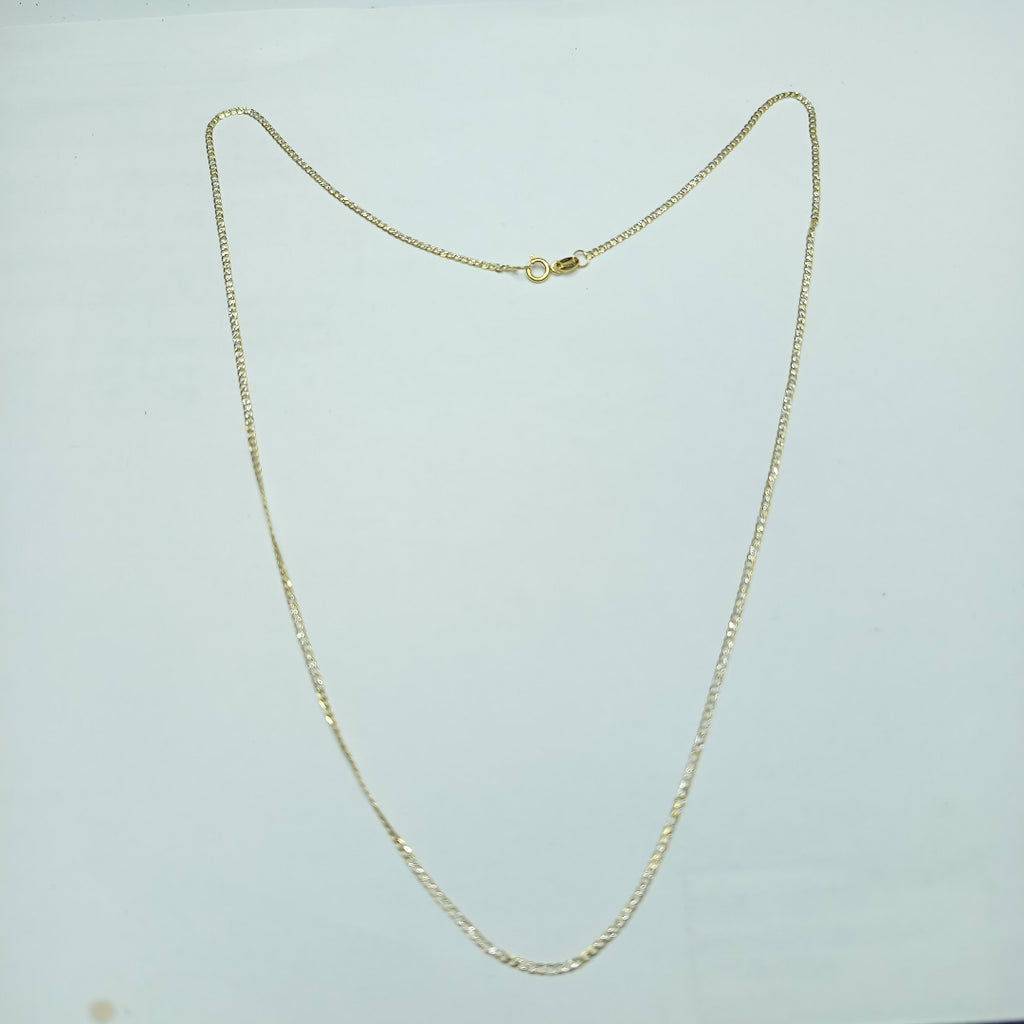 CADENAS BARBADA DIAMANTADA ORO 14K 2.3 (NUEVO)