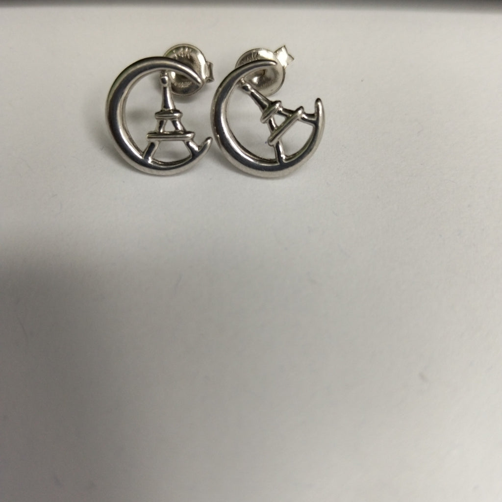 10099ARE02400B591 FRD17 ARETES ORO 14K 1.6GRS (NUEVO)