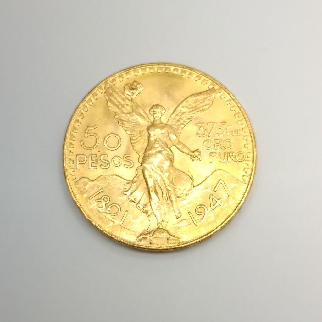 K1 41,60 GRMS 21 K IDENTIFICACIÓN MONEDA NOMINATIVA MONEDAS PESOS 50 PESOS (SEMINUEVO)