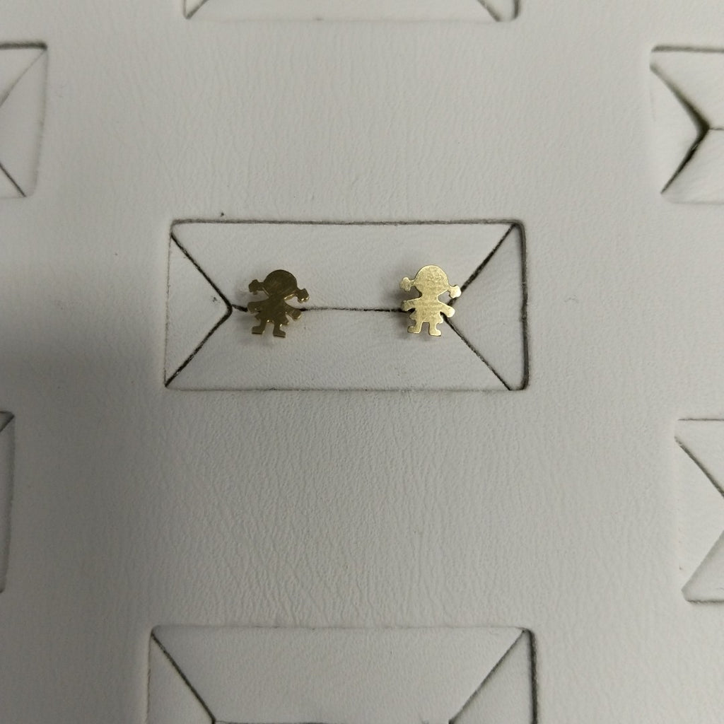 BROQUELES ORO 14K 1 (NUEVO)