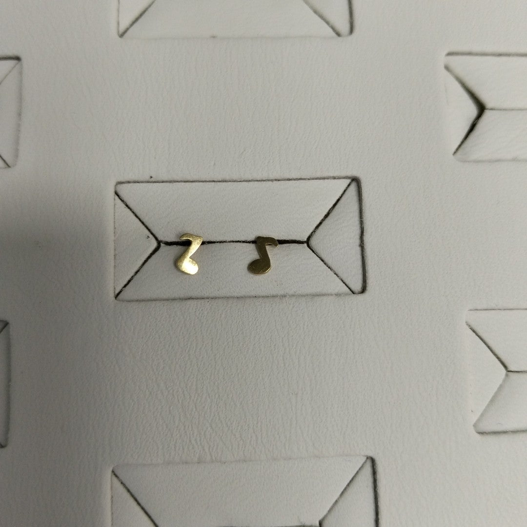 BROQUELES ORO 14K 1 (NUEVO)