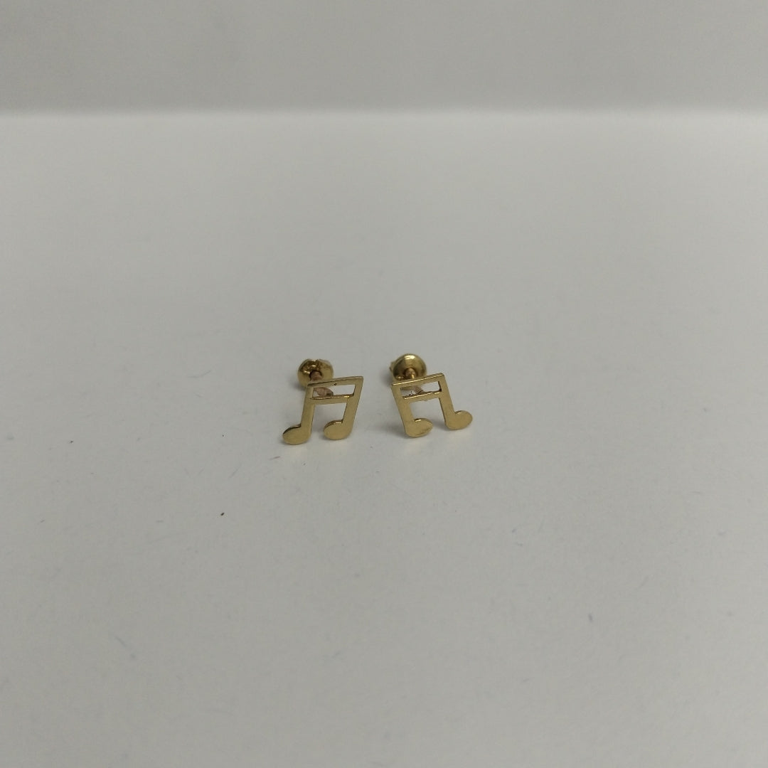 BROQUELES ORO 14K 1 (NUEVO)