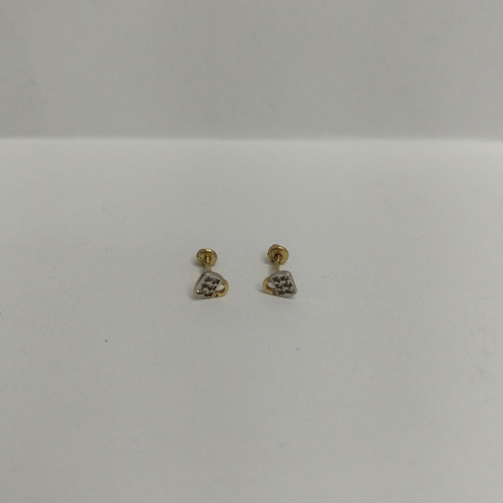 BROQUELES ORO 14K 1 (NUEVO)