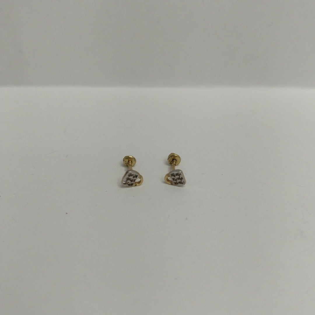 BROQUELES ORO 14K 1 (NUEVO)