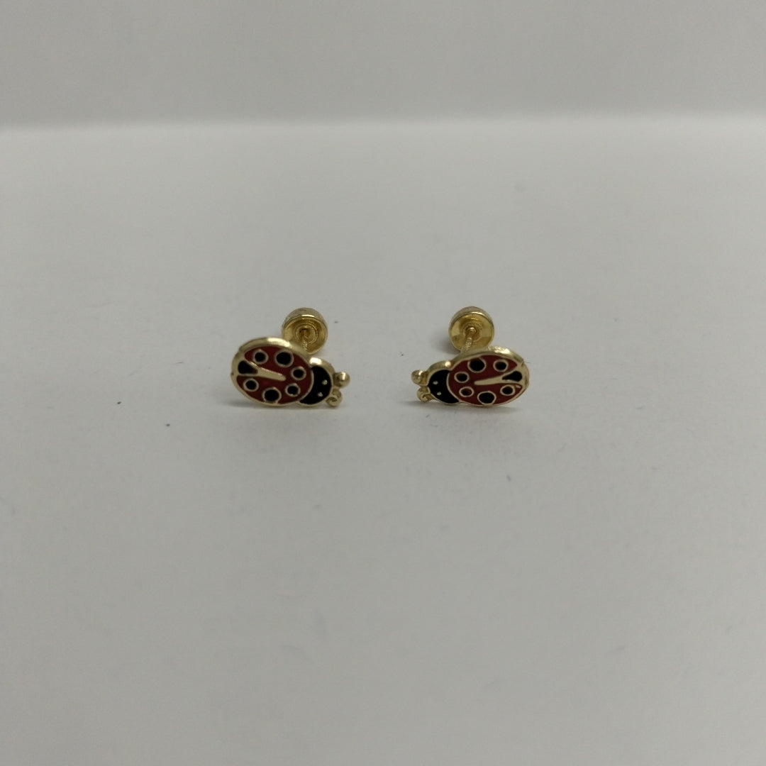 BROQUELES ORO 14K 1 (NUEVO)