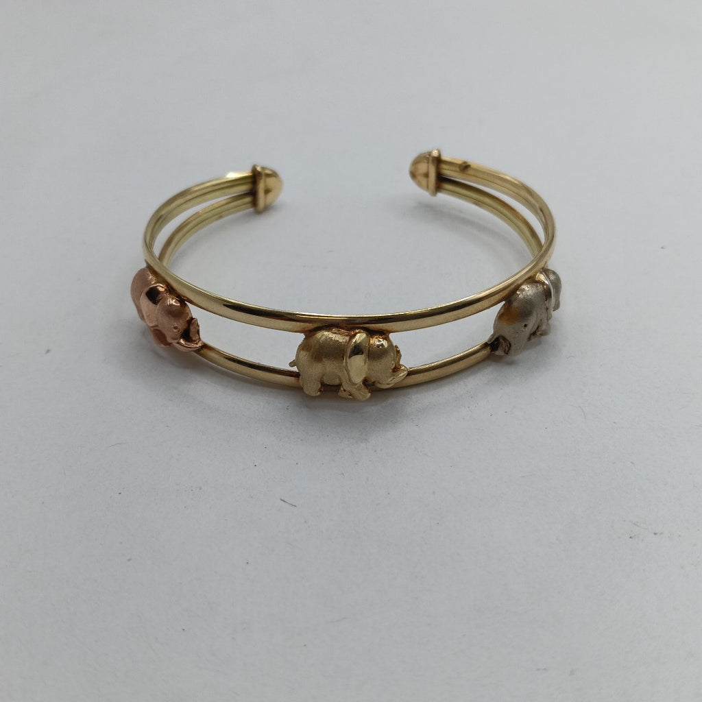 PULSERA RIGIDA ORO 14 K 9,60 GRMS (SEMINUEVO)