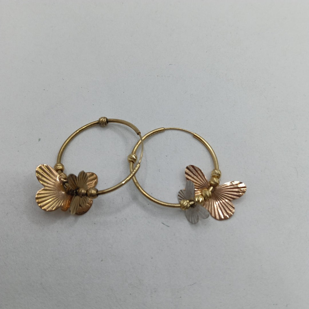 ARRACADAS PAR. ORO. 14 K 3.4 GRMS (SEMINUEVO)