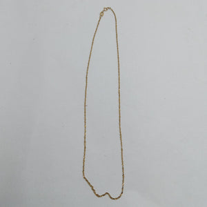 CADENA. ORO. 10 K 0.9 GRMS (SEMINUEVO)