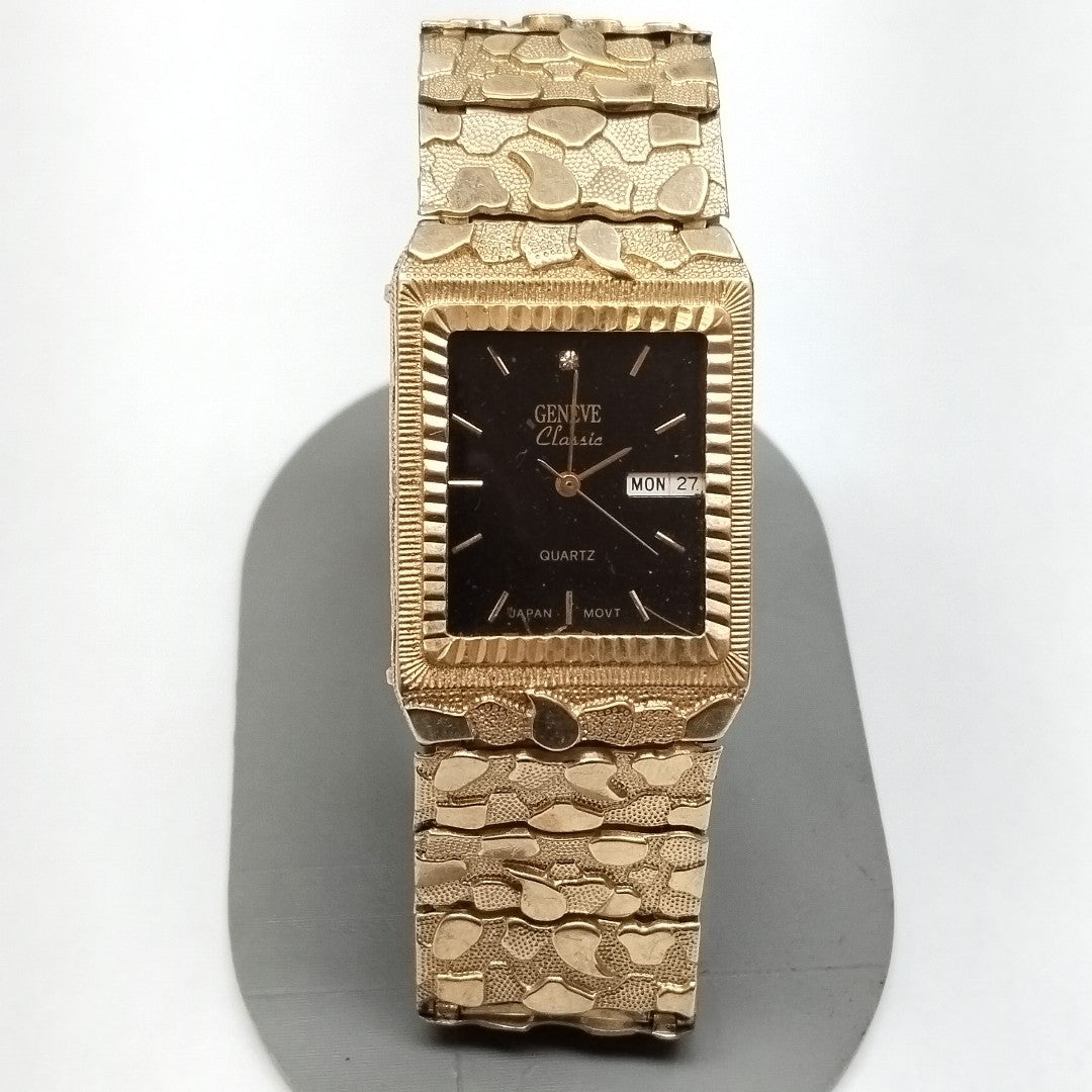 RELOJ CAJA ACERO PULSO ORO ORO 14 K 57,40 GRMS (SEMINUEVO)