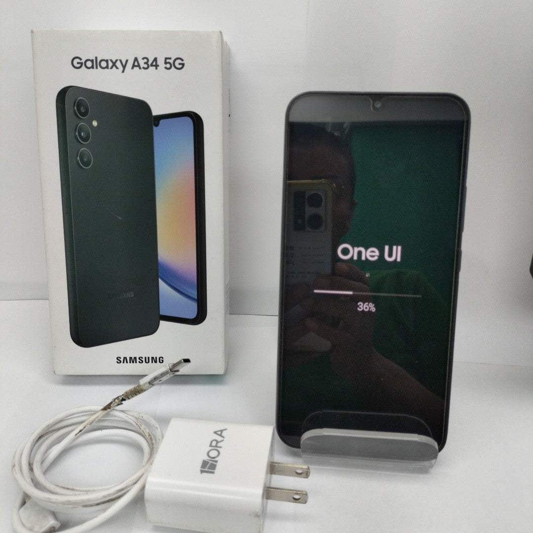 CELULAR SAMSUNG GALAXY A34 5G SM-A346M/N 128 GB 6 GB RAM (SEMINUEVO)