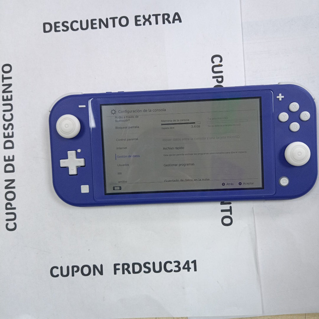 CONSOLA DE VIDEOJUEGO NINTENDO SWITCH LITE 32 GB (SEMINUEVO)