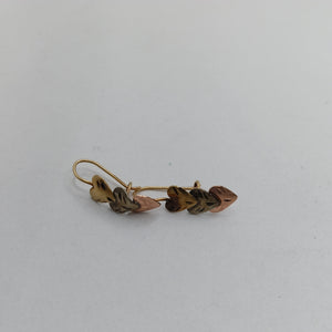 ARETES PAR. ORO. 10 K 1 GRMS (SEMINUEVO)