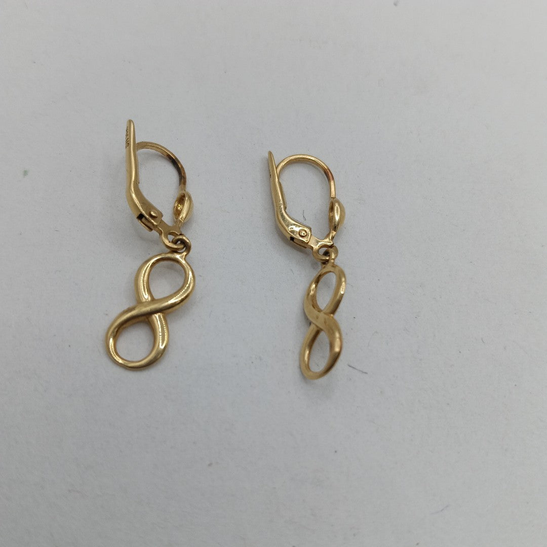 ARETES PAR. ORO. 14 K 2.1 GRMS (SEMINUEVO)