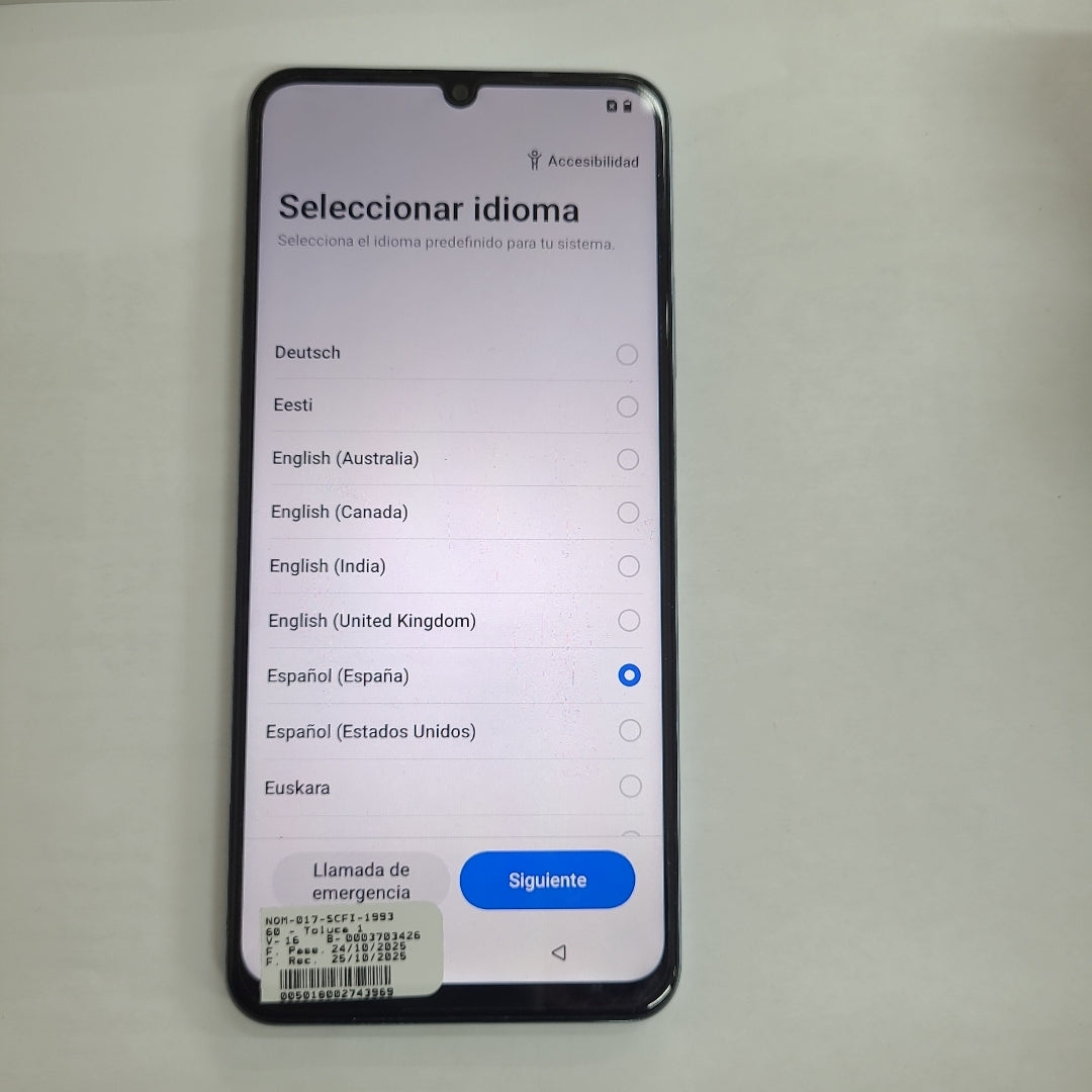 CELULAR REALME REALME NOTE 60-RMX3933(2023) 128 GB 4 GB RAM (SEMINUEVO)