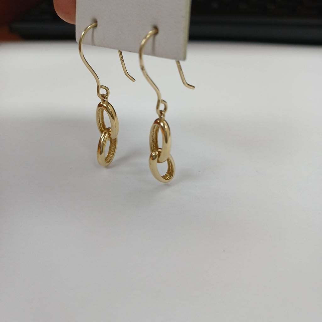 BROQUELES ORO 14K 1.7 (NUEVO)