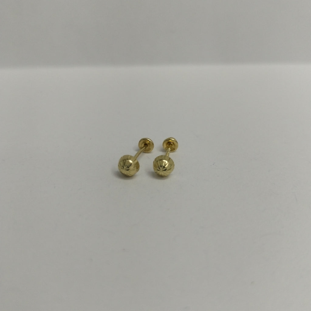 BROQUELES ORO 14K 1 (NUEVO)