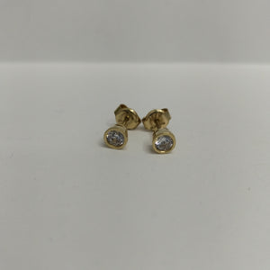 BROQUELES ORO 10K 0.9 (NUEVO)