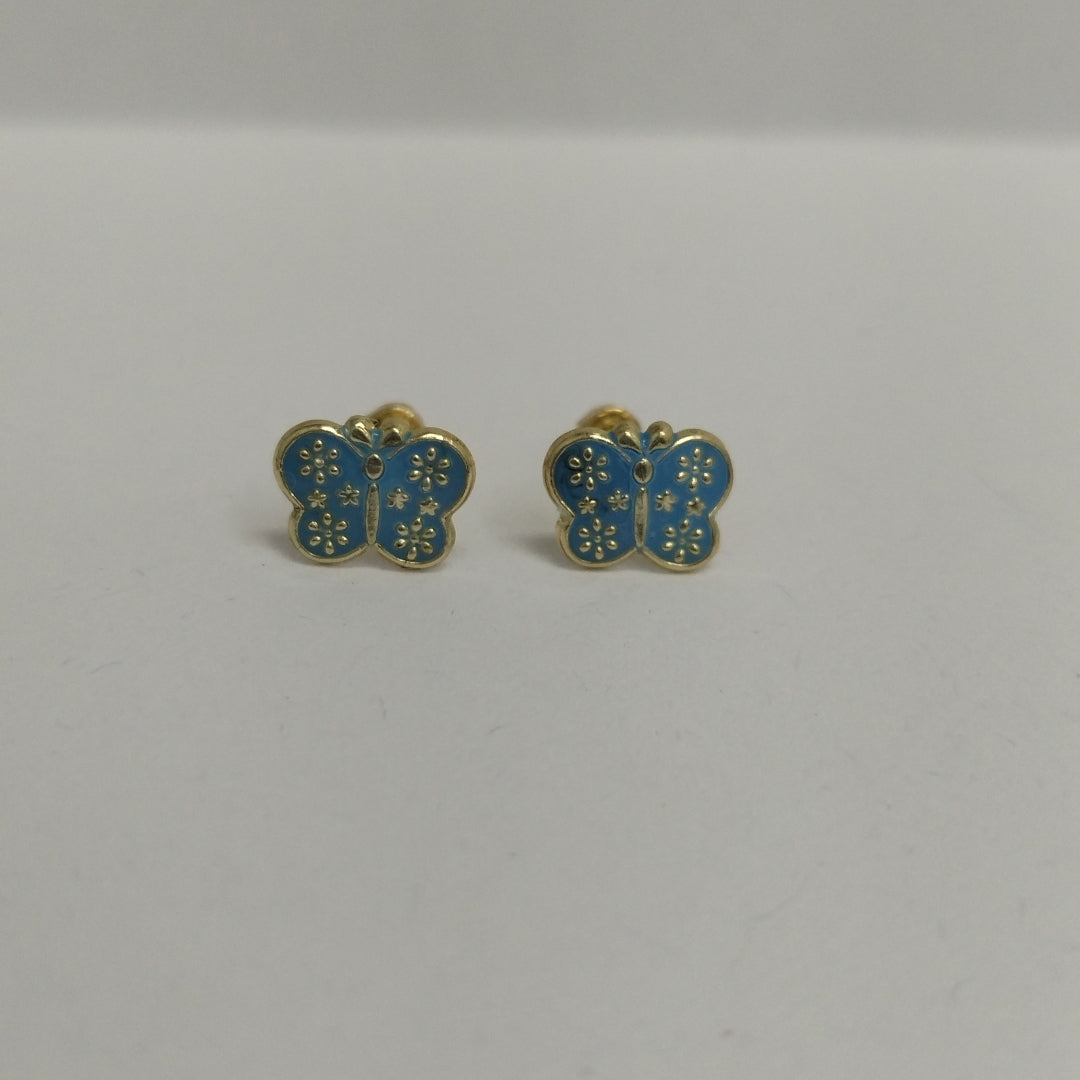 BROQUELES ORO 10K 1 (NUEVO)