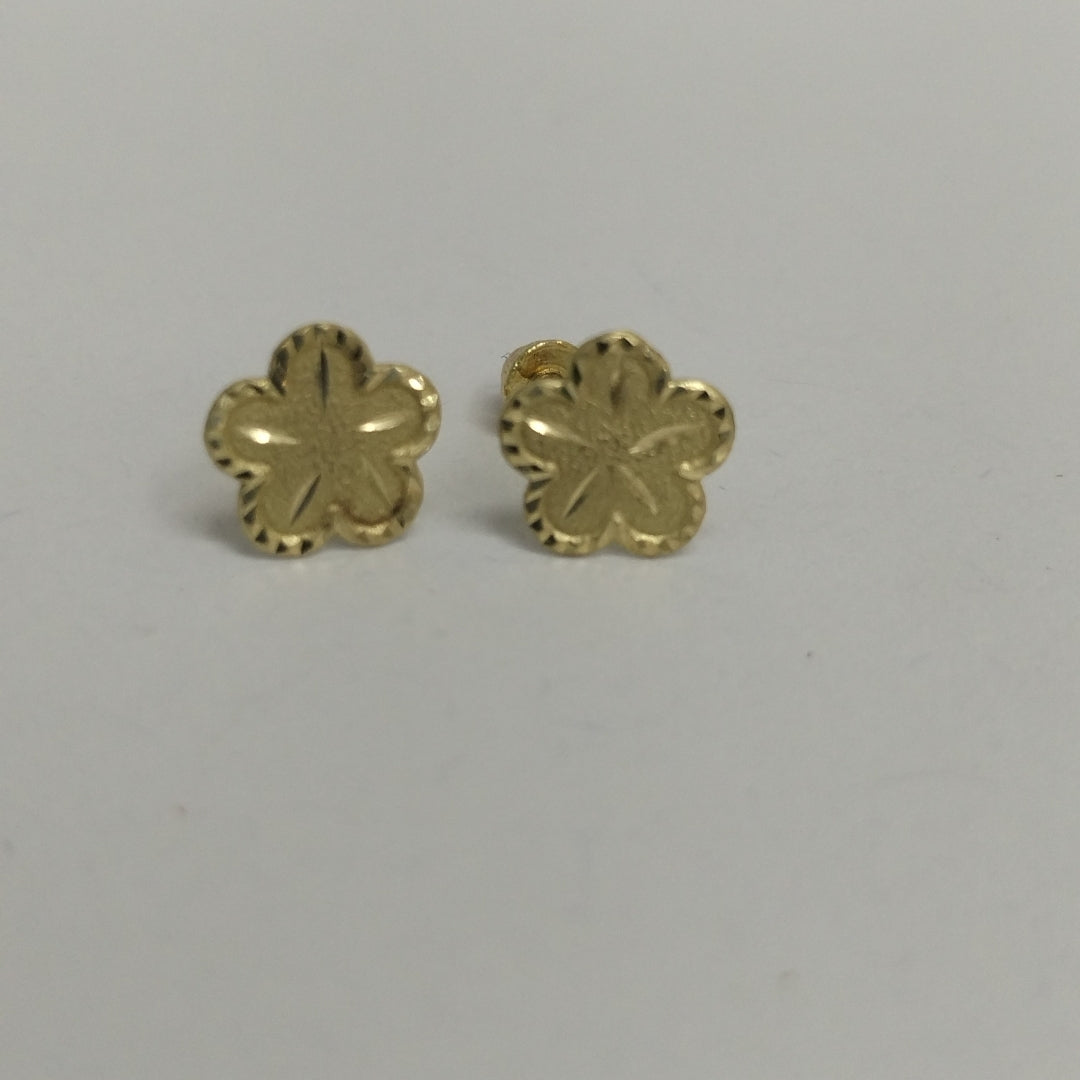 BROQUELES ORO 14K 1 PIEZA (NUEVO)
