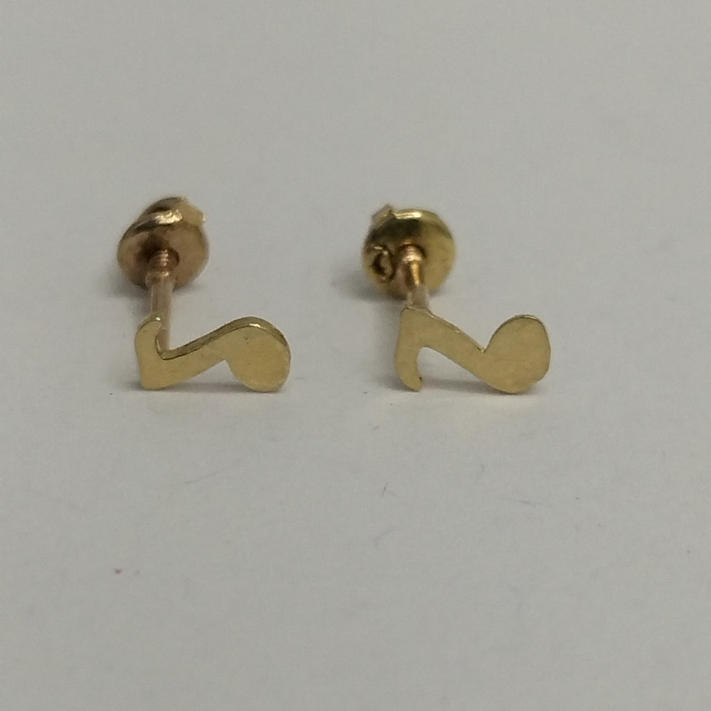 BROQUELES ORO 14K 1 (NUEVO)