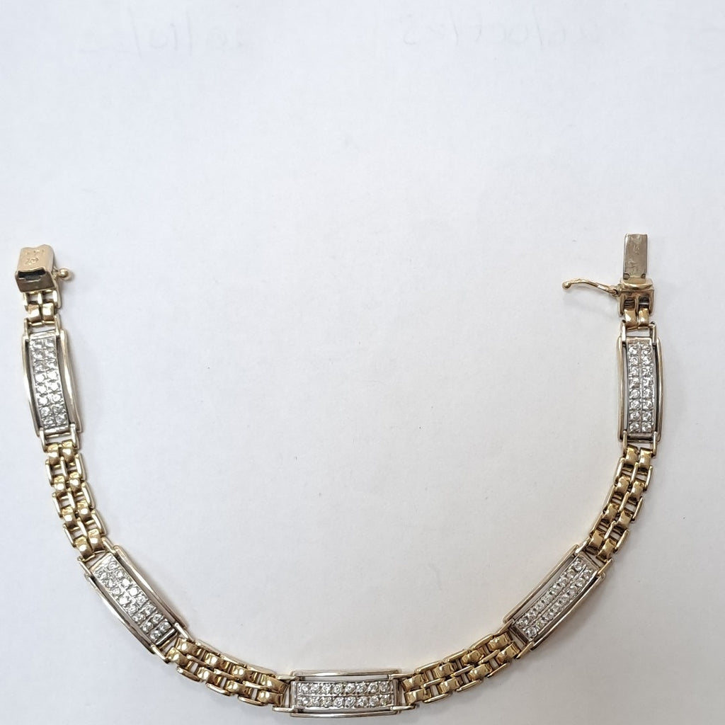 PULSERA. ORO. 14 K 17.4 GRMS (SEMINUEVO)