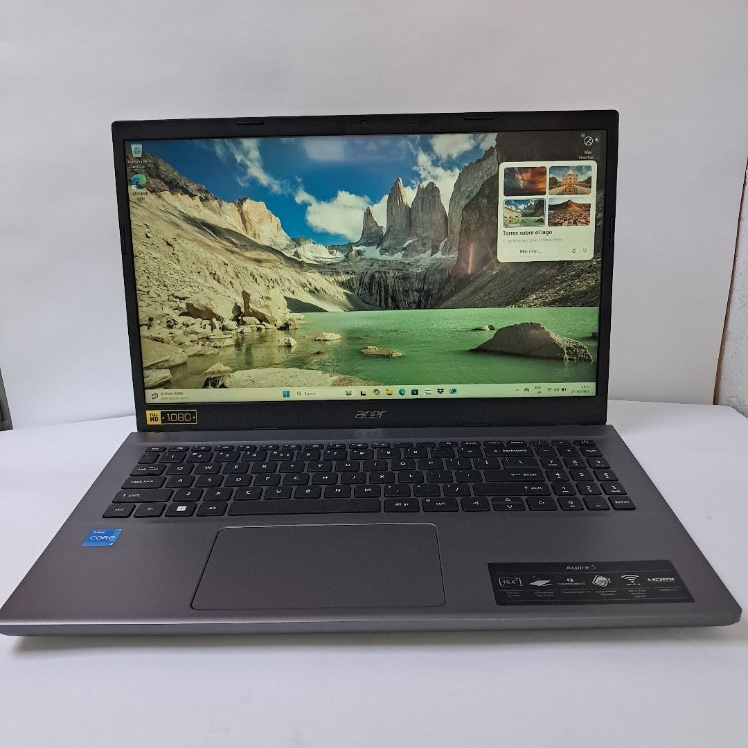 LAPTOP ACER ASPIRE 5 A515-57T-373L (2022) 256 GB SSD 8 GB RAM (SEMINUEVO)