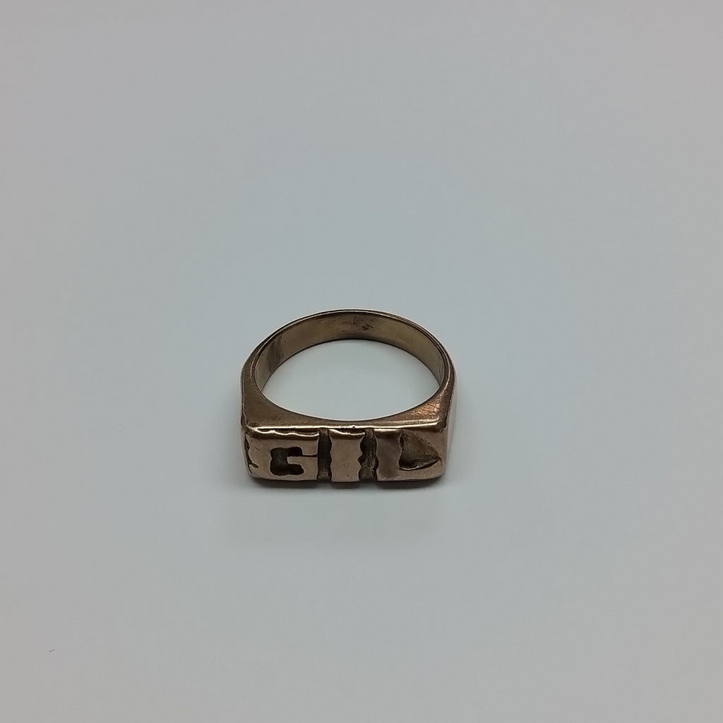 ANILLO. ORO. 8 K 9.3 GRMS (SEMINUEVO)