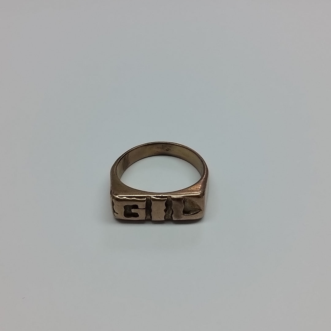 ANILLO. ORO. 8 K 9.3 GRMS (SEMINUEVO)