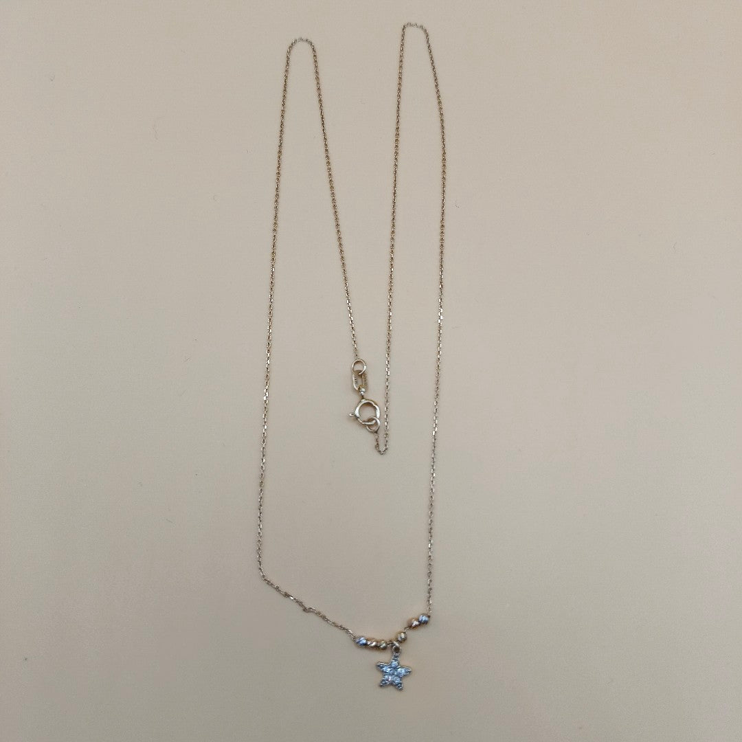 GARGANTILLA. ORO COMBINADO. 14 K 1 GRMS (SEMINUEVO)