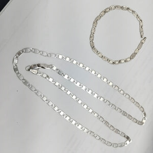 CADENA, PULSERA. PLATA. 11.3 GRMS (SEMINUEVO)