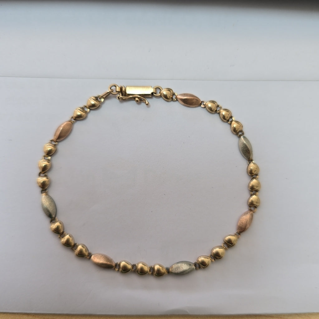 PULSERA. ORO. 10 K 3.7 GRMS (SEMINUEVO)