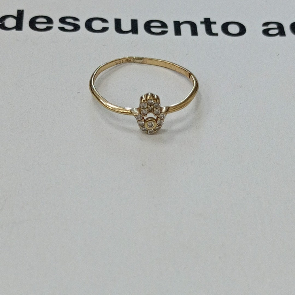 ANILLITO. ORO. 10 K 0.7 GRMS (SEMINUEVO)