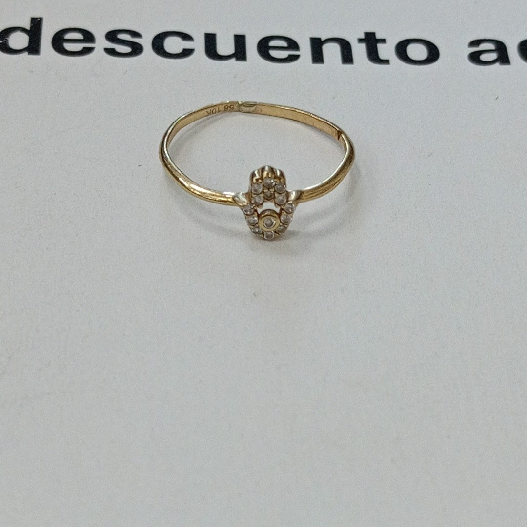 ANILLITO. ORO. 10 K 0.7 GRMS (SEMINUEVO)