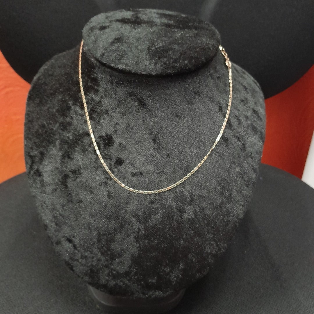 CADENA. ORO. 10 K 1.4 GRMS (SEMINUEVO)