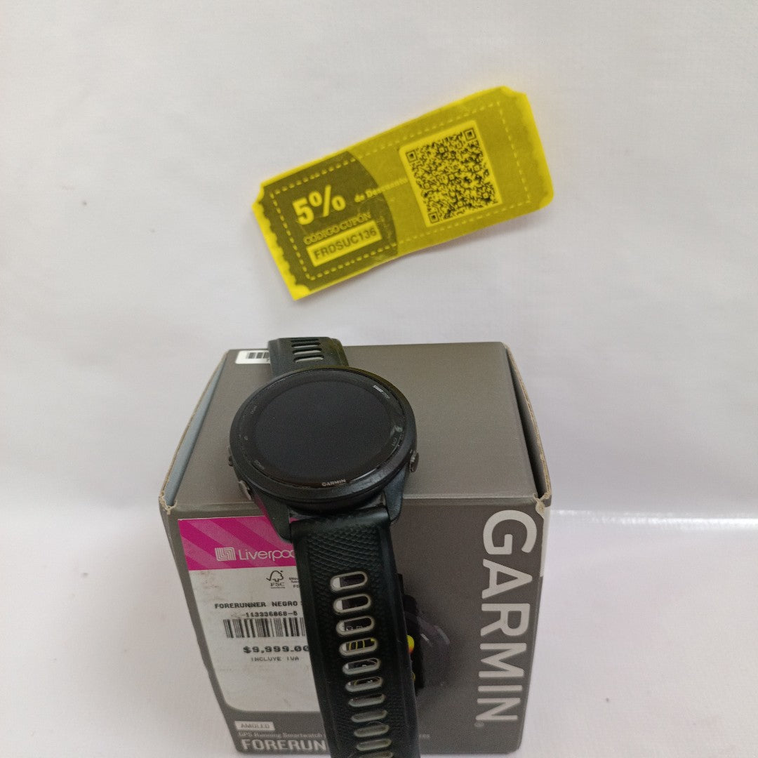 SMARTWATCH GARMIN FORERUNNER 265 46 MM GPS (SEMINUEVO)