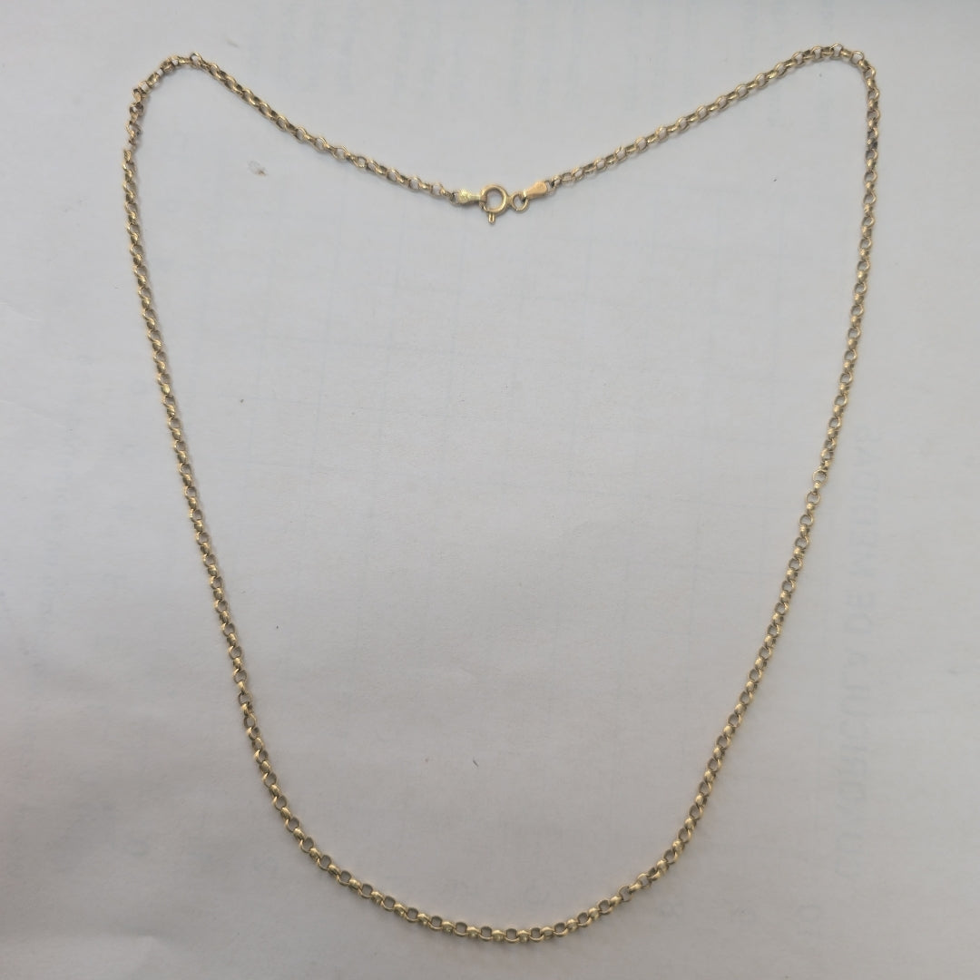 CADENA. ORO. 14 K 1.8 GRMS (SEMINUEVO)
