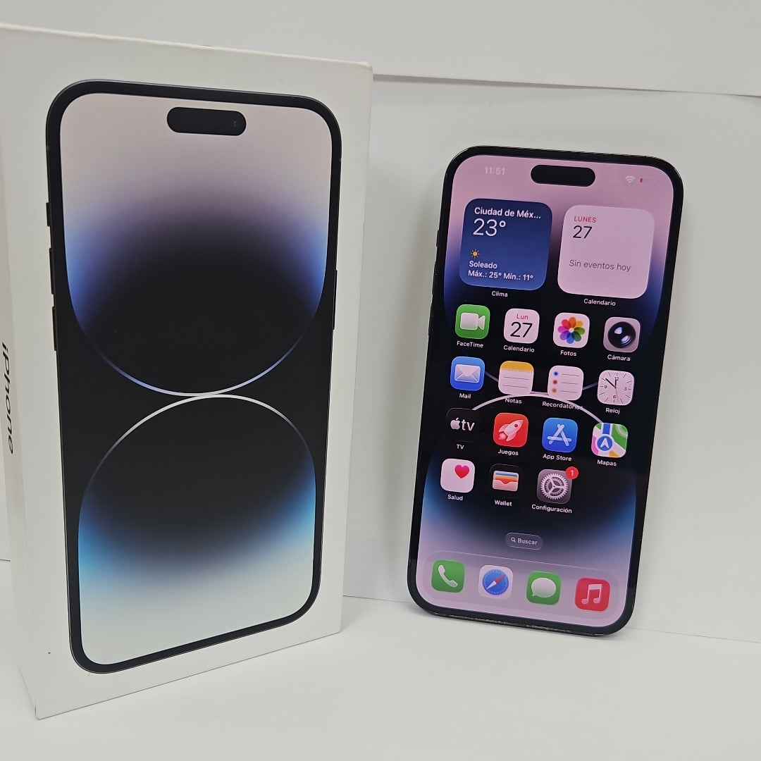 CELULAR APPLE IPHONE 14 PRO MAX A2894 128 GB 6 GB RAM (SEMINUEVO)