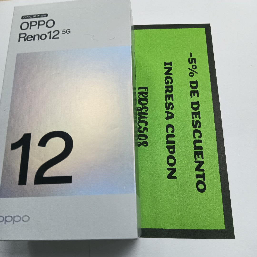 CELULAR OPPO   RENO12 5G CPH2625 (2024) 512 GB 12 GB RAM (SEMINUEVO)