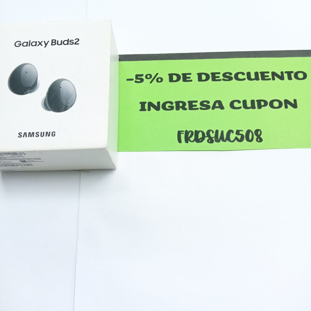 AUDIFONOS SAMSUNG GALAXY BUDS 2 SM-R177 INALAMBRICO IN EAR (SEMINUEVO)