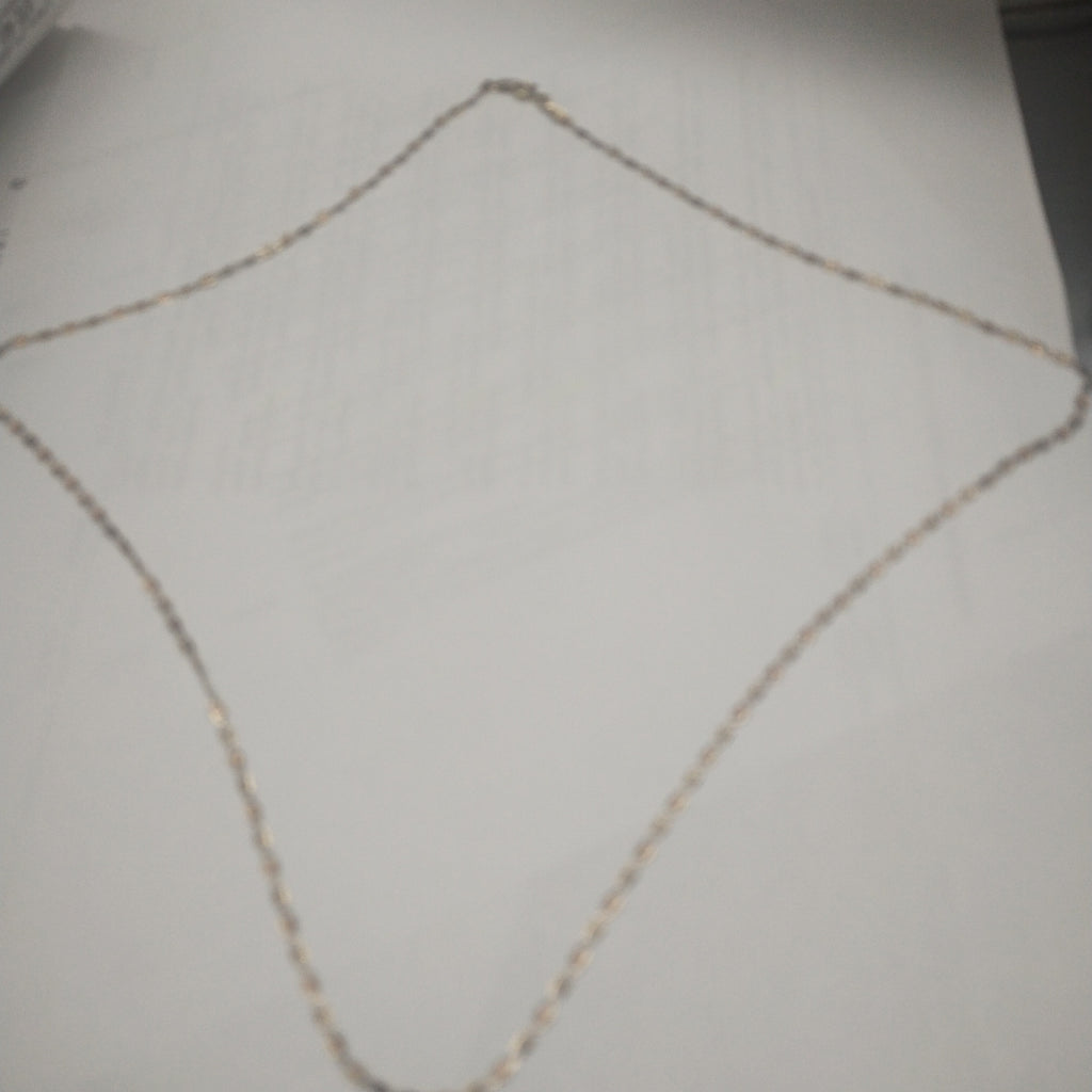 CADENA. ORO COMBINADO. 10 K 2.8 GRMS (SEMINUEVO)