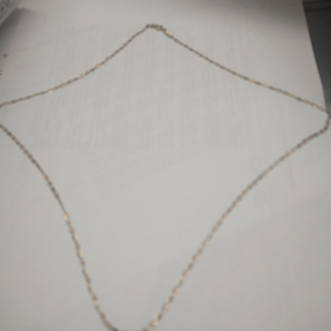 CADENA. ORO COMBINADO. 10 K 2.8 GRMS (SEMINUEVO)