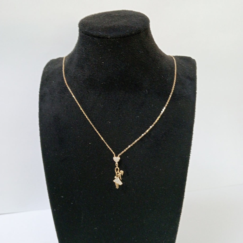 GARGANTILLA. ORO. 14 K 2.2 GRMS (SEMINUEVO)