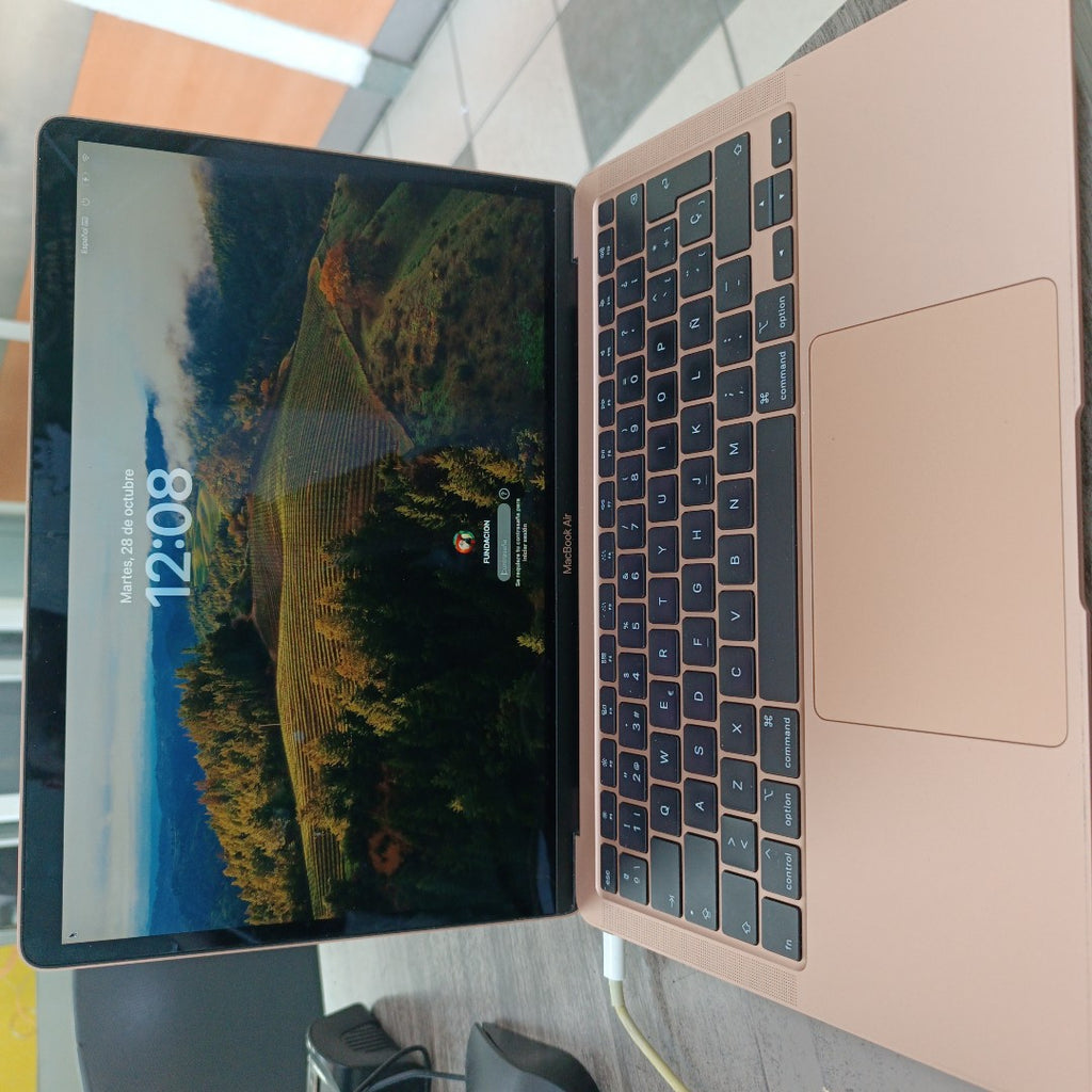 LAPTOP APPLE MACBOOK AIR 13" 2020 1.1 A2179 256 GB SSD 8 GB RAM (SEMINUEVO)