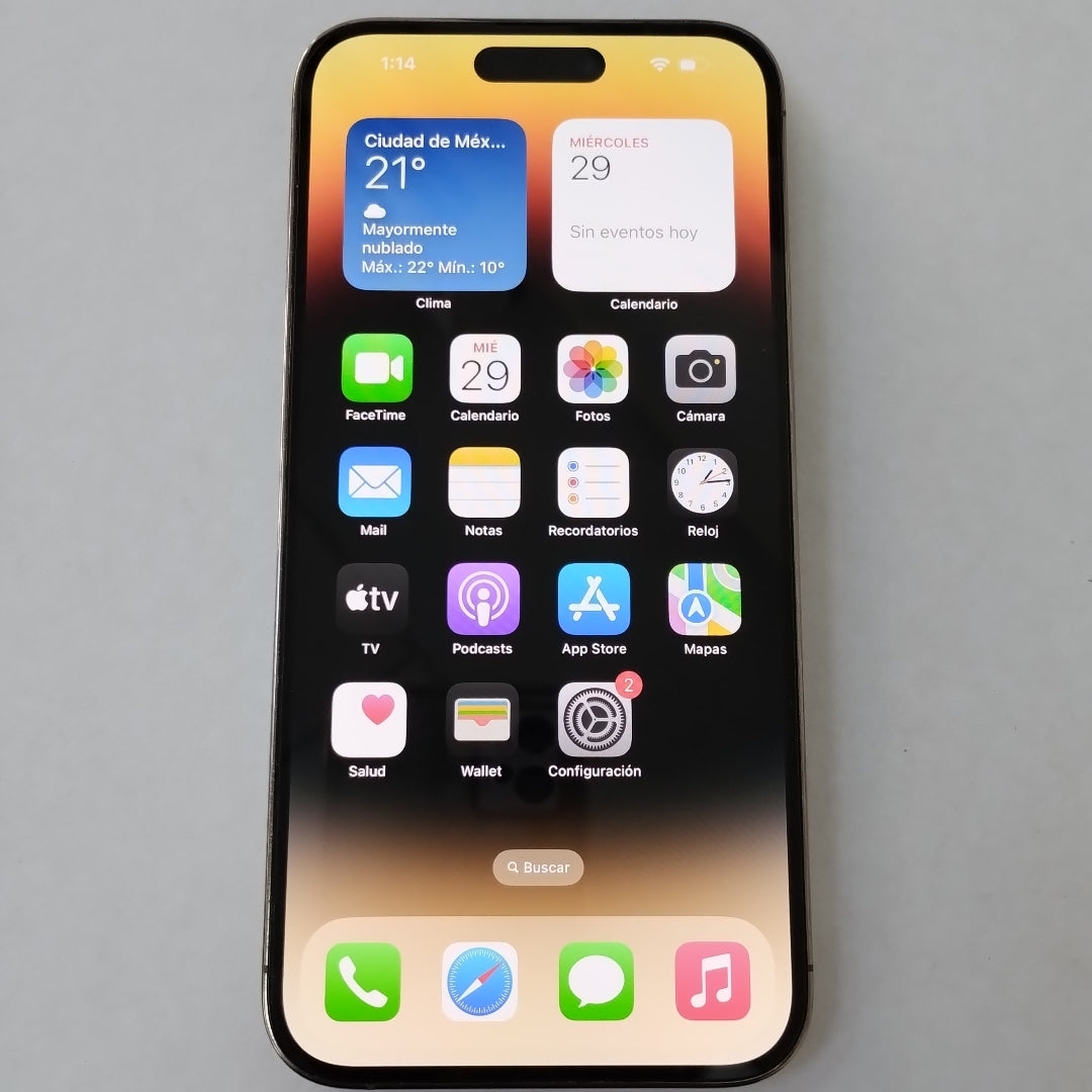 CELULAR APPLE IPHONE 14 PRO MAX A2651 128 GB 6 GB RAM (SEMINUEVO)