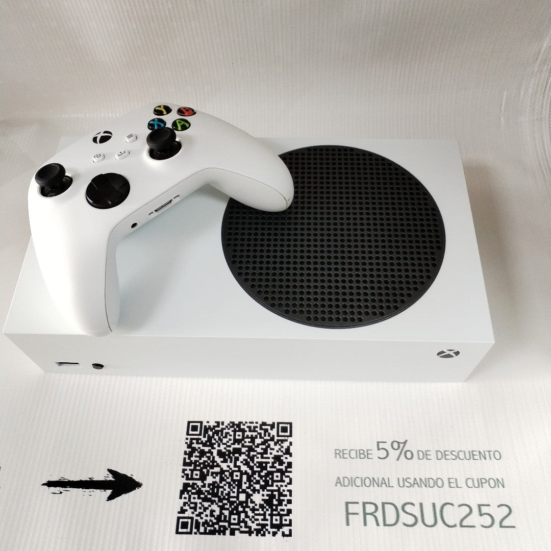 CONSOLA DE VIDEOJUEGO MICROSOFT XBOX SERIES S 512 GB SSD (SEMINUEVO)