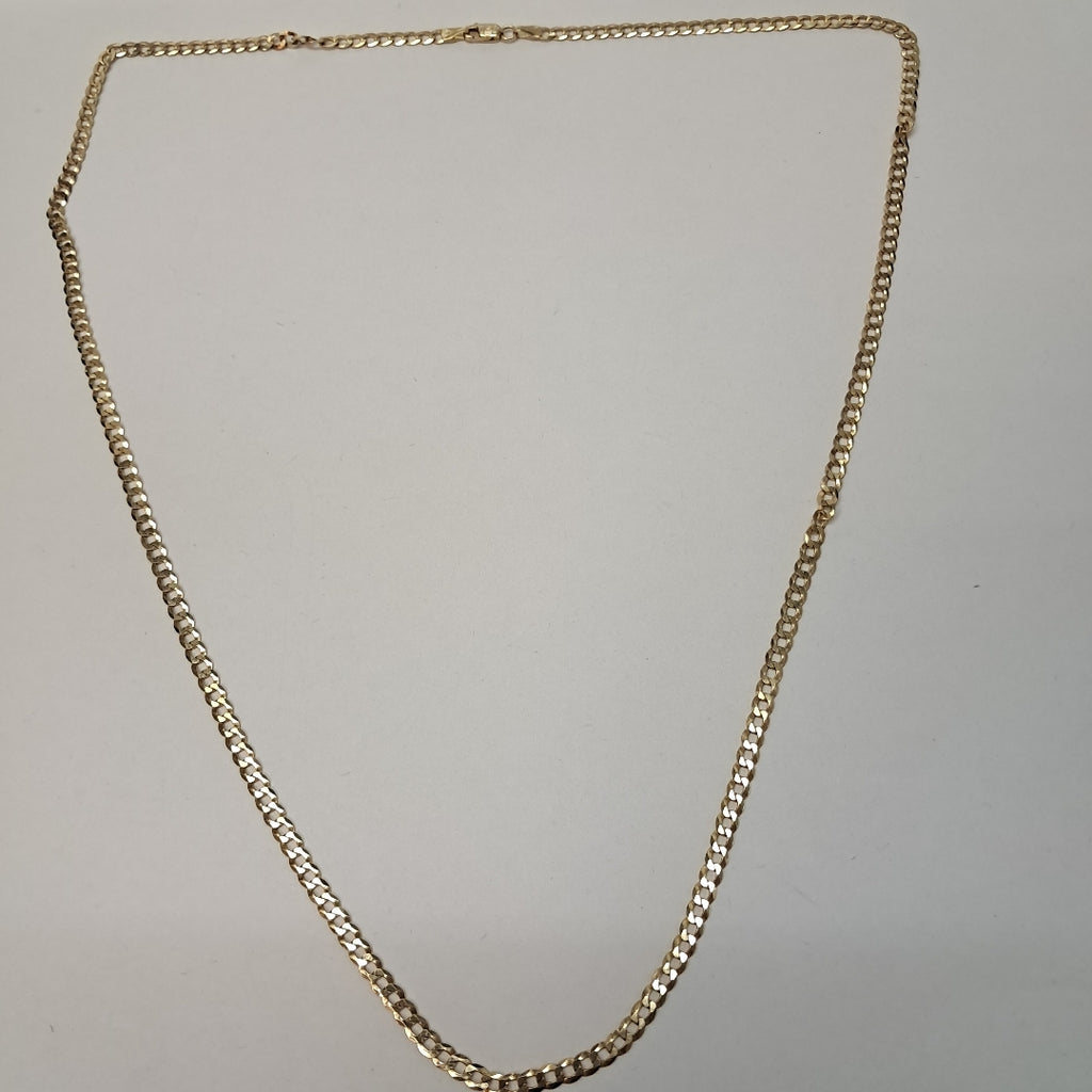 CADENAS BARBADA AMARILLA ORO 14K 7.5 (NUEVO)