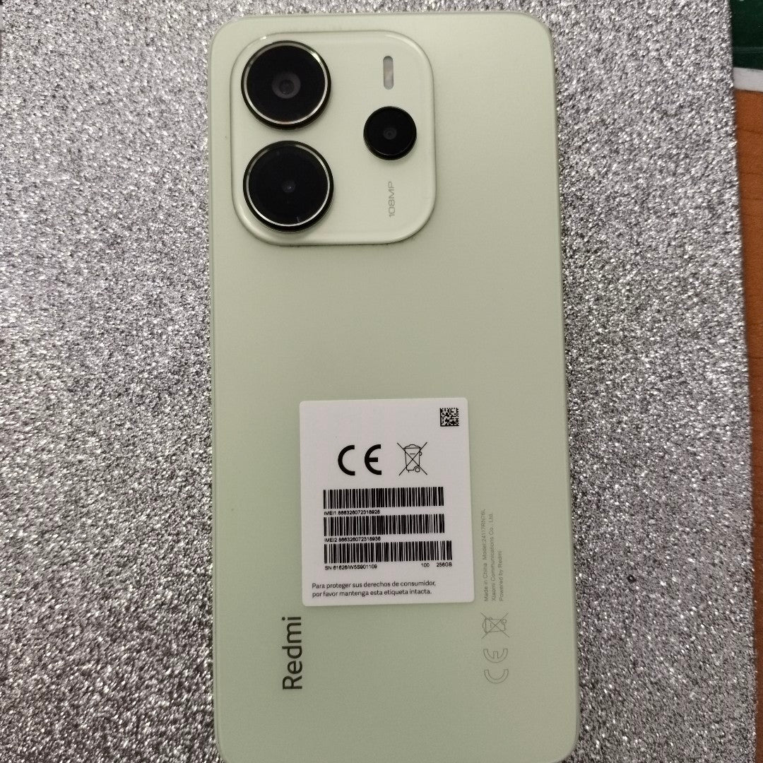 CELULAR XIAOMI REDMI NOTE 14 24117RN76L (2025) 256 GB 8 GB RAM (SEMINUEVO)